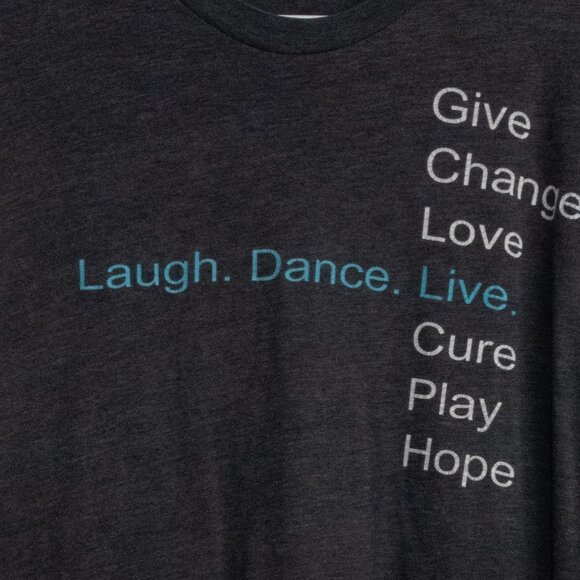 Inspirational Charcoal T-Shirt Featuring Motivational Words - Picture 3 of 8